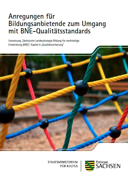 Anregungen für Bildungsanbietende zum Umgang mit BNE-Qualitätsstandards