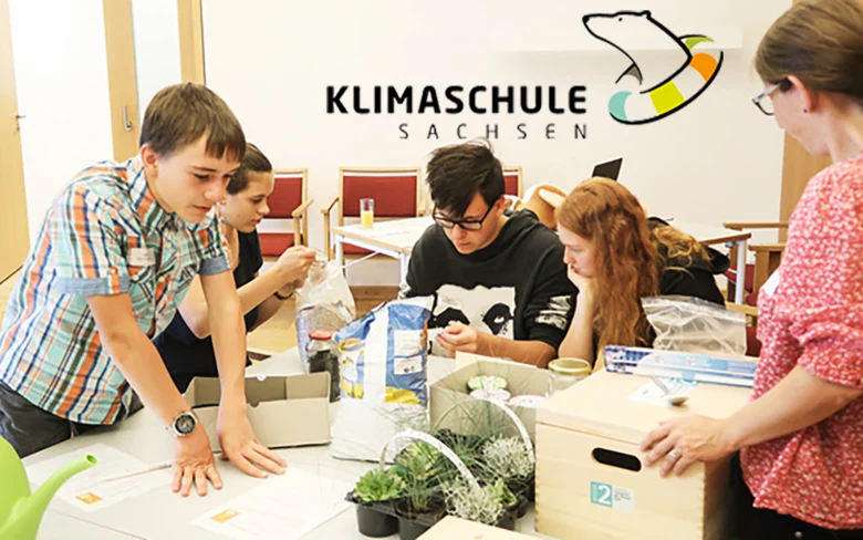 Projektarbeit an einer Klimaschule